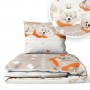 Комплект постели FUNNY BEAR beige 135x100 cm K-2T135-Постельные принадлежности-bebis.lv