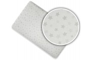 Palags kokvilnas 140x70 cm GREY STARS 