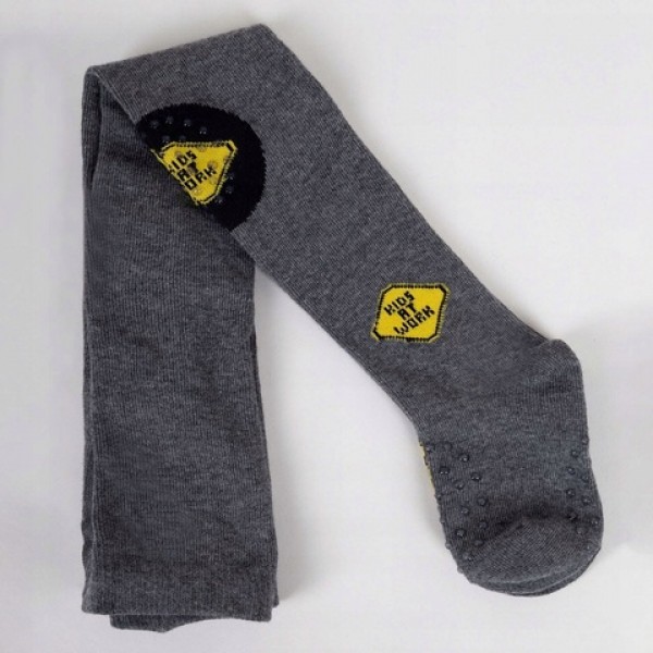 Колготки для ползания RAB-0025 DARK GREY-носки, колготки, легинсы-bebis.lv