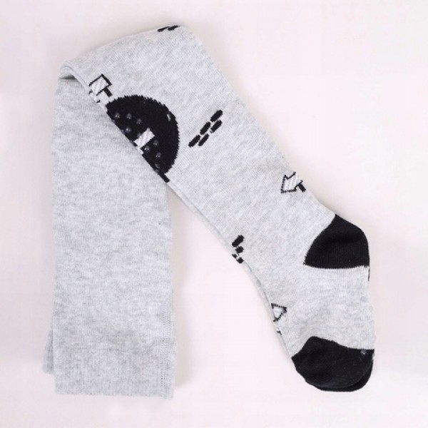 Колготки для ползания RAB-0025 L.GREY-носки, колготки, легинсы-bebis.lv