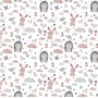 Autiņš flaneļa ar vaskadrānu Rabbit&Hedgehog 50x70 cm (1081) Autiņš flaneļa ar vaskadrānu Rabbit&Hedgehog 50x70 cm (1081)-Gultas veļa un piederumi-bebis.lv