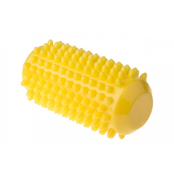 Masāžas veltnis FIZJO 12,8 cm, yellow (871)-Rotaļlietas-bebis.lv