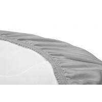 Простыня джерси для матраса в коляску 75x35 cм SILLO-2190 GREY