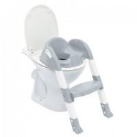 WC sēdeklis ar pakāpienu KIDDYLOO grey charm TH-2172529