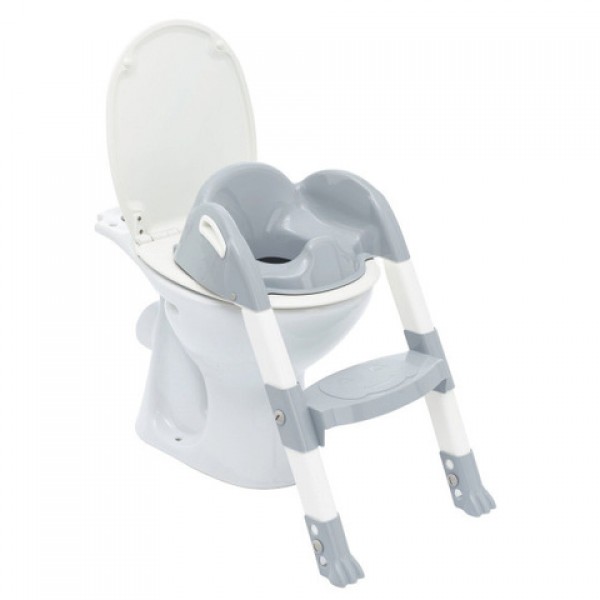 WC sēdeklis ar pakāpienu KIDDYLOO grey charm TH-2172529-Bērna tualete-bebis.lv