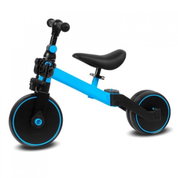 Velosipēds "3-in1" TRIX blue-Bērnu transportlīdzekļi-bebis.lv