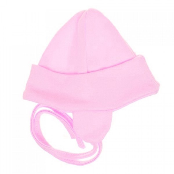 Шапочка с "ушками" PINK (38/56 cm) V4600-Детская одежда-bebis.lv