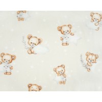 Cotton diaper LITTLE BEAR 70x80cm (7372)