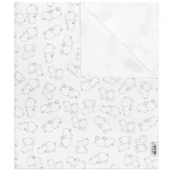 Flannel diaper with oilcloth DREAMER 50x60 cm (7471)-Gultas veļa un piederumi-bebis.lv