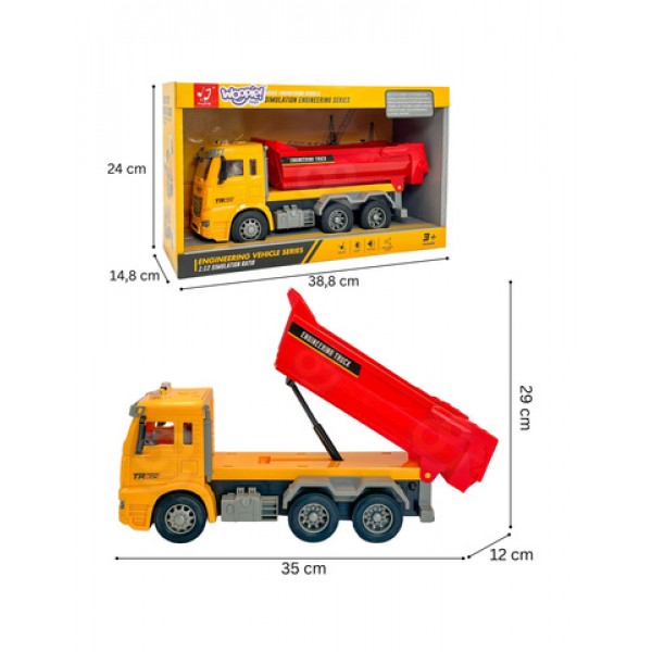 Construction Dump Truck 53989-Rotaļlietas-bebis.lv