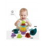 Bath Toy Crocodile Overflow Cups 45913-MAZUĻIEM (~0-5 gadi)-bebis.lv