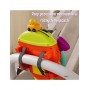 Интерактивный руль для кроватки, коляскиб 54665-ДЛЯ МАЛЫШЕЙ (~0-5 лет)-bebis.lv