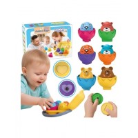 Montessori Shape Sorter Happy Animals Eggs 6pcs, 54139