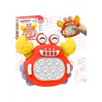 Elektroniskā pretstresa arkādes spēle POP IT CRAB 52272