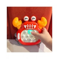 Elektroniskā pretstresa arkādes spēle POP IT CRAB 52272