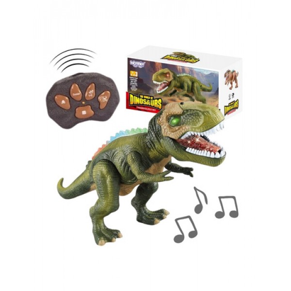 Remote Controlled Dinosaur RC Robot T-Rex, 53965-Rotaļlietas-bebis.lv
