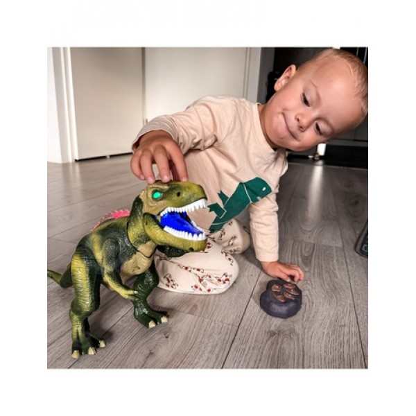 Remote Controlled Dinosaur RC Robot T-Rex, 53965-Rotaļlietas-bebis.lv