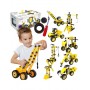 Konstrukcijas komplekts "Transportlīdzekļi 8-vienā", 52784-Rotaļlietas-bebis.lv