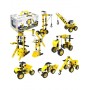 Konstrukcijas komplekts "Transportlīdzekļi 8-vienā", 52784-Rotaļlietas-bebis.lv