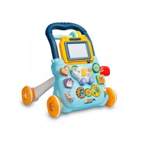 Stumjamā rotaļlieta-rati ZOO blue 9018