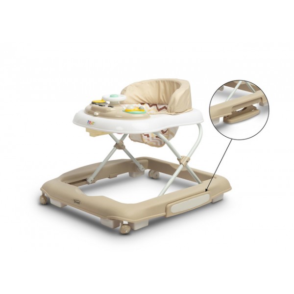 Детские ходунки-качалка  TIMON beige-Детский электротранспорт-bebis.lv