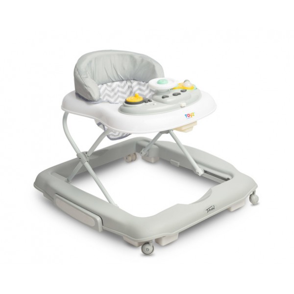 Детские ходунки-качалка  TIMON grey-Детский электротранспорт-bebis.lv