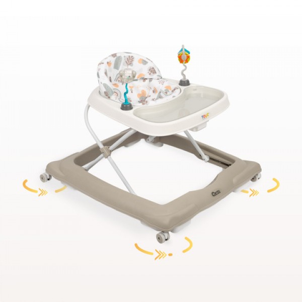 Детские ходунки NEL green (20761)-Детский электротранспорт-bebis.lv