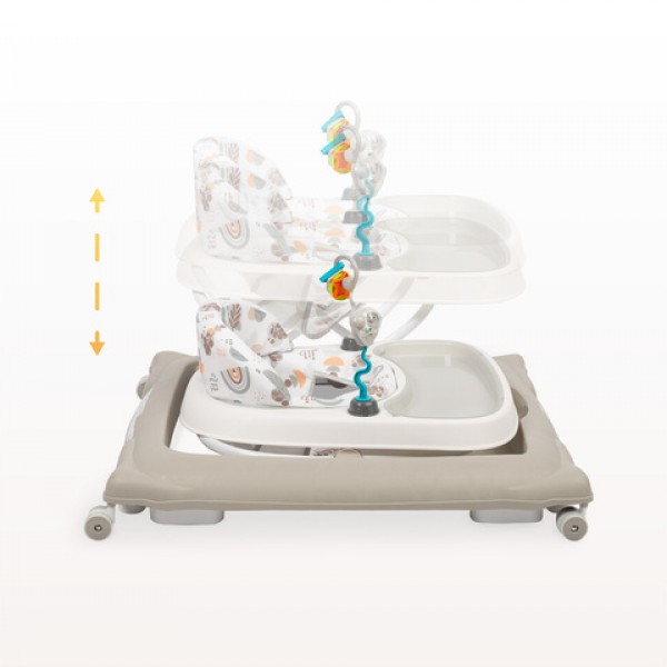 Детские ходунки NEL green (20761)-Детский электротранспорт-bebis.lv