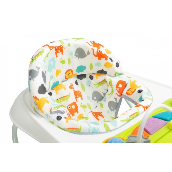 Детские ходунки NEL green (20761)-Детский электротранспорт-bebis.lv