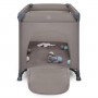 Saliekamā gulta BLISSY DUO beige (divstāvu) Saliekamā gulta BLISSY DUO beige (divstāvu)-Bērnu mēbeles-bebis.lv