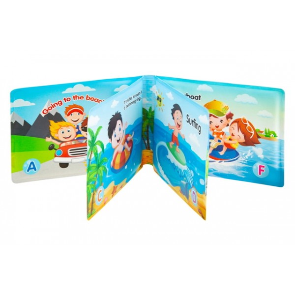 Mīkstā grāmatiņa AQUATIC SPORTS BL009 Mīkstā grāmatiņa AQUATIC SPORTS BL009-MAZUĻIEM (~0-5 gadi)-bebis.lv