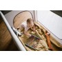 Складная кроватка BLISSY-2 beige Kidwell-Детская мебель-bebis.lv
