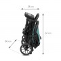 Коляска COLMER royal green Kidwell-Детские коляски и принадлежности-bebis.lv