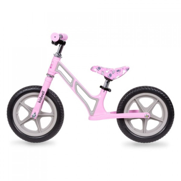 Balansa ritenis COMET pink/grey Kidwell-Bērnu transports-bebis.lv