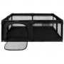 Манеж FANKO XL black 120x180 cm Манеж FANKO XL black 120x180 cm-Детская мебель-bebis.lv