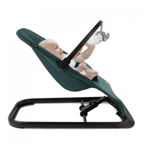 Šūpuļkrēsliņš Kidwell LARO green/black Šūpuļkrēsliņš Kidwell LARO green/black-Bērnu mēbeles-bebis.lv
