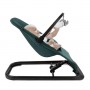 Šūpuļkrēsliņš Kidwell LARO green/black Šūpuļkrēsliņš Kidwell LARO green/black-Bērnu mēbeles-bebis.lv