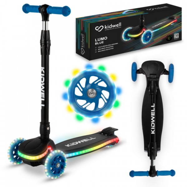 Skrejritenis LUMO blue Kidwell-Bērnu transports-bebis.lv