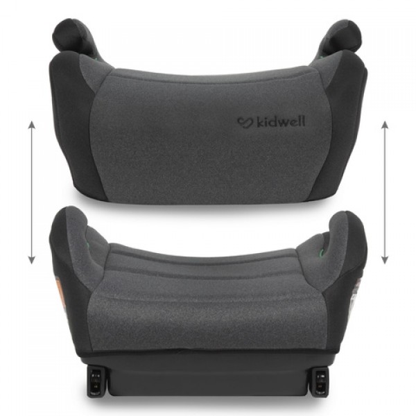 Sēdeklis-būsteris Kidwell OVAN black/grey Sēdeklis-būsteris Kidwell OVAN black/grey-Autokrēsliņi bērniem-bebis.lv