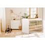 Kumode KAROLINA white/pine-Bērnu mēbeles-bebis.lv