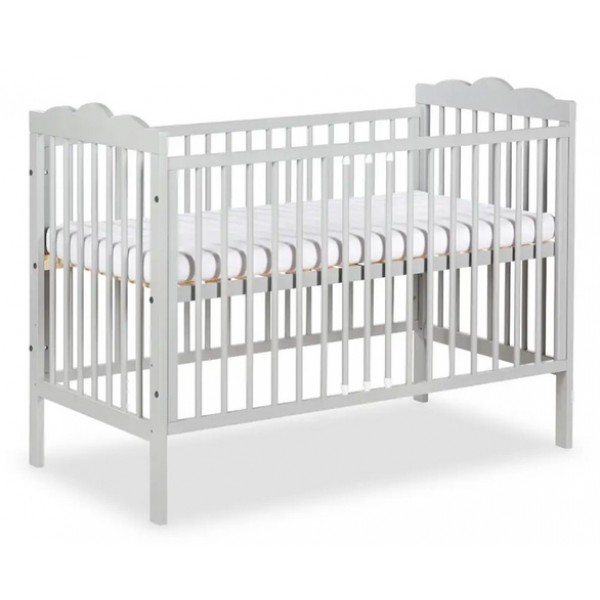 Кровать OLIVER grey-Детская мебель-bebis.lv