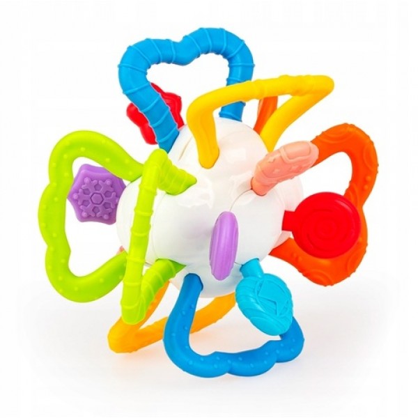 Rotaļlieta-zobgrauznis COLOR Tuli Fun 01372-MAZUĻIEM (~0-5 gadi)-bebis.lv