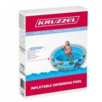 Бассейн 80x30 cм с мягким дном Kruzzel 20932