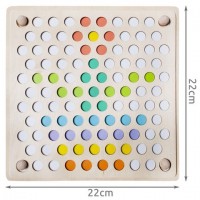 Деревянная мозаика-бусины 22403