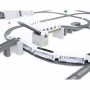 Dzelzceļš elektriskais 9 m, ar aksesuāriem (22419)-Rotaļlietas-bebis.lv