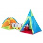 CHILDREN'S TENT SET - 3 ELEMENTS 24020-Rotaļlietas-bebis.lv