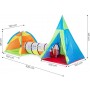 CHILDREN'S TENT SET - 3 ELEMENTS 24020-Rotaļlietas-bebis.lv