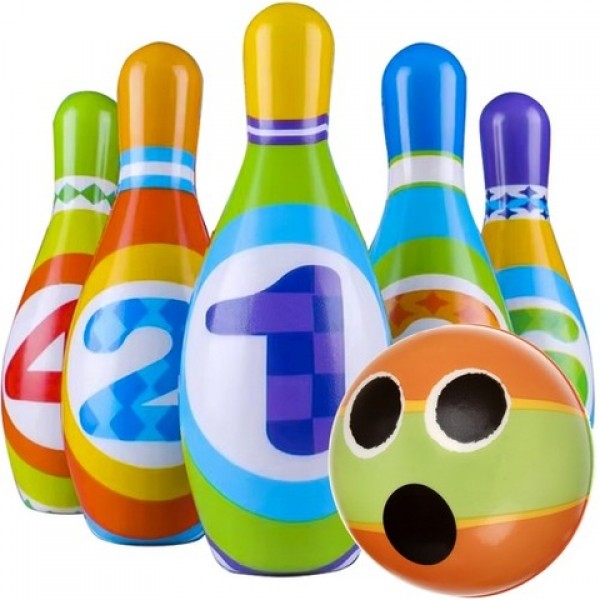 Komplekts BOWLING (bērnu kegļi) 24900--bebis.lv