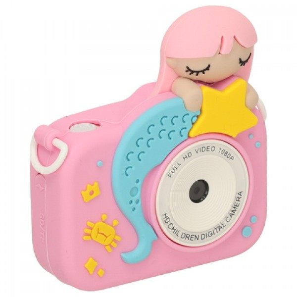 Bērnu fotokamera digitālā+32G karte MERMAID KX3571/1-Rotaļlietas-bebis.lv