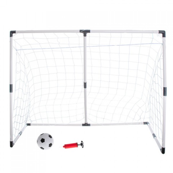 Futbola vārti 2-in-1 (143x110x70 cm) KX4876--bebis.lv